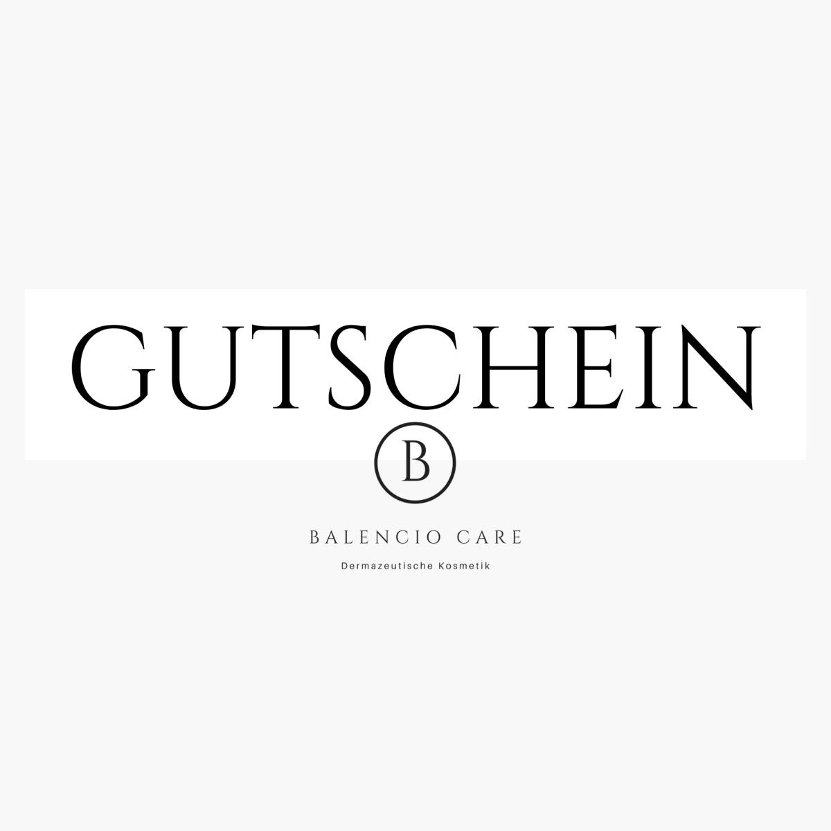 Balencio Care Geschenkgutschein - Balencio Care®